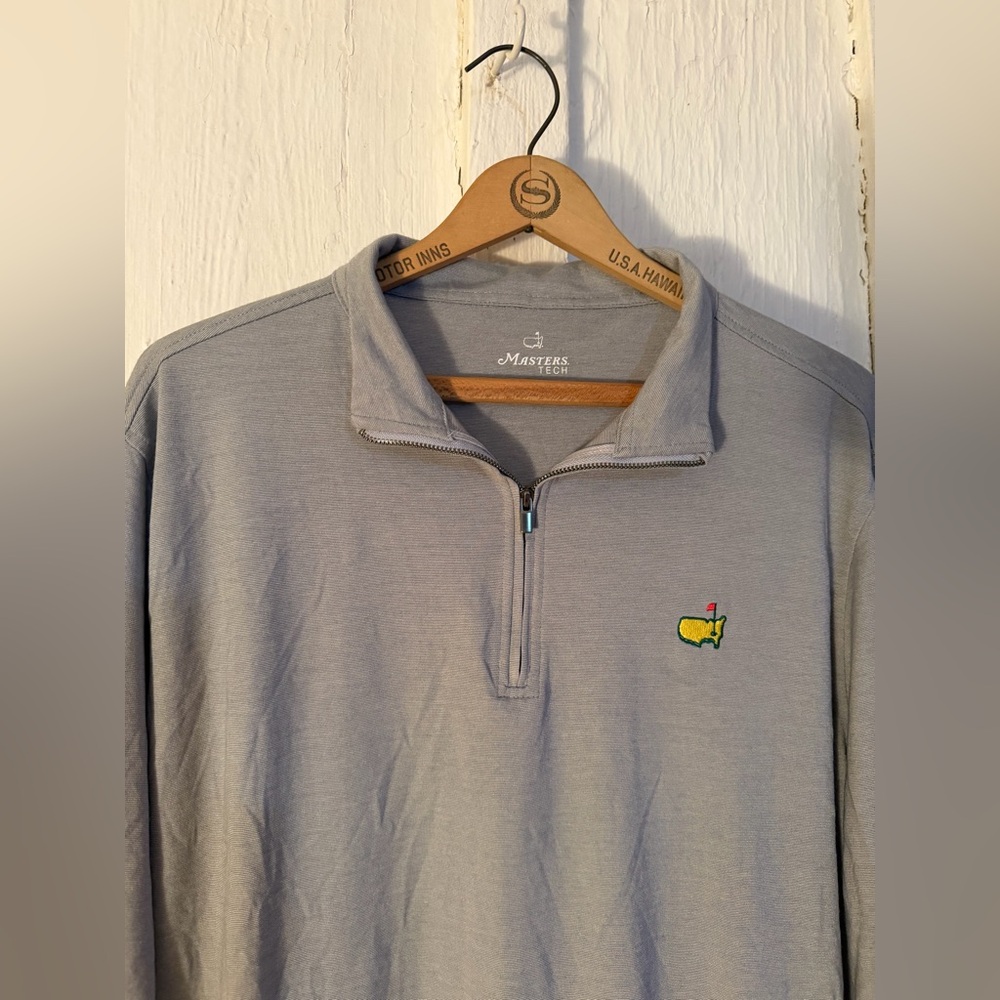 Masters Tech Quarter Zip Pullover: Size Large - image 2